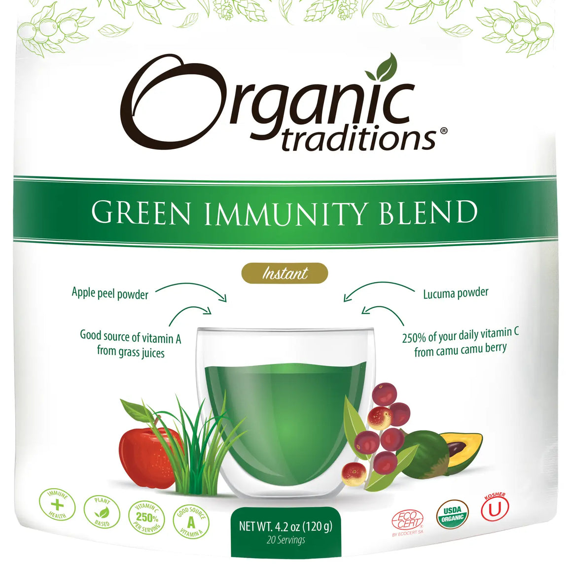 Organic Traditions Green Immunity Blend