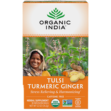 Organic India Tulsi Turmeric Ginger Tea