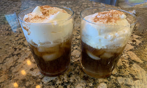 Iced Coffee with Vanilla Cream