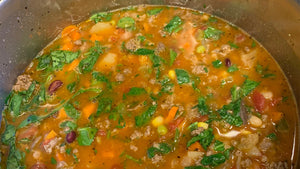 Minestrone Soup with Beef
