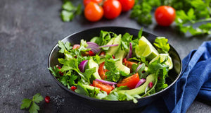 flex health and wellness recipes spicy arugula and sprout salad