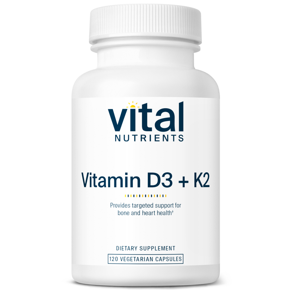 Vital Nutrients Vitamin D3+K2 120caps