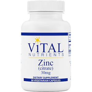 Vital Nutrients Zinc Citrate